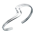 Beginnings Double Wave Cuff Bangle