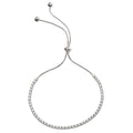 Beginnings Adjustable Chain Toggle Bracelet with Cubic Zirconia