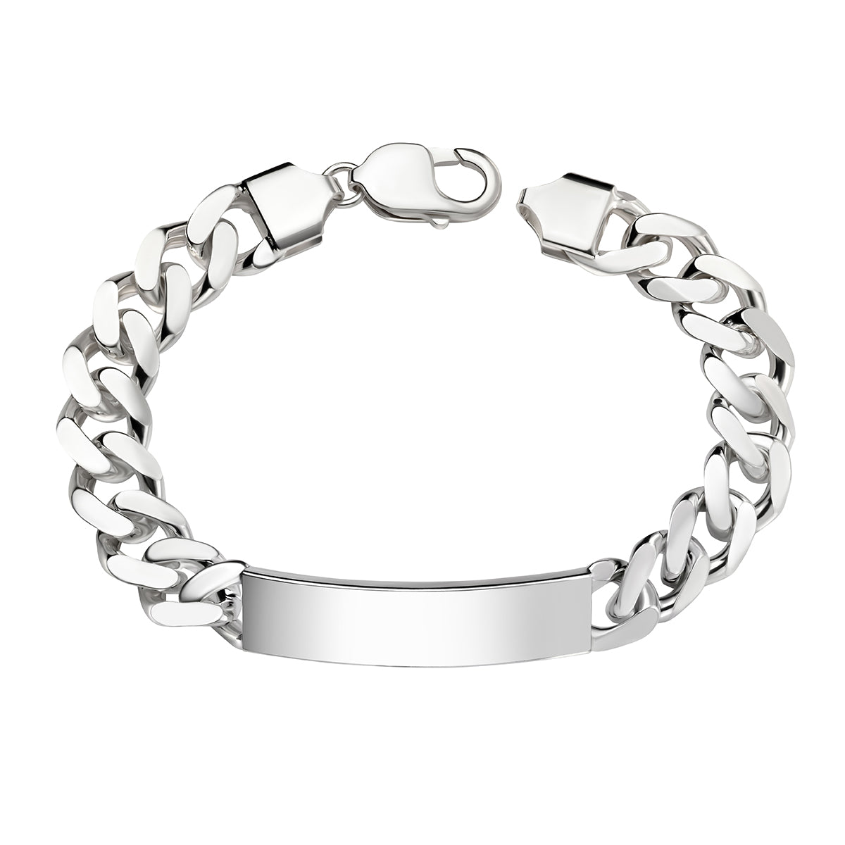 Beginnings Heavyweight ID Bar Curb Bracelet