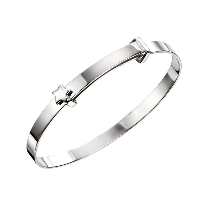 Beginnings Star Motif Expandable Bangle