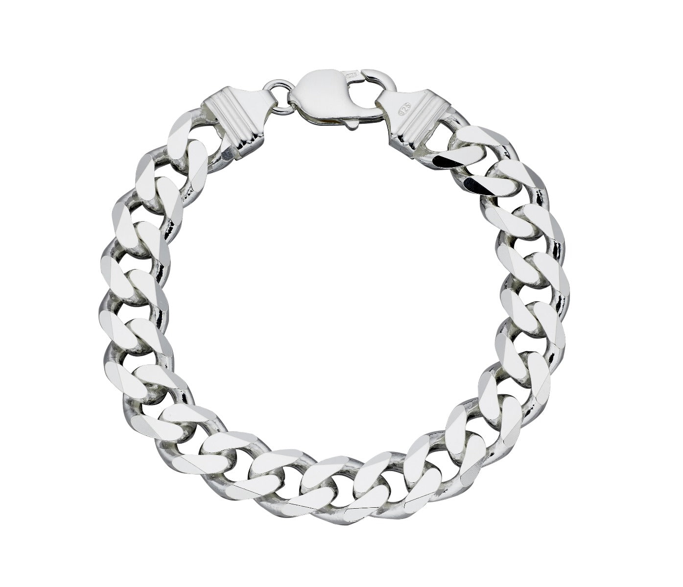 Beginnings Heavyweight Diamond Cut Bracelet