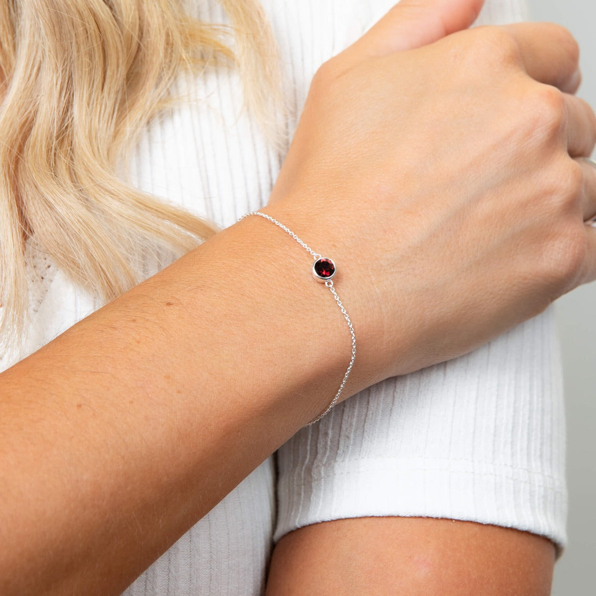 Beginnings Crystal Birthstone Bracelet