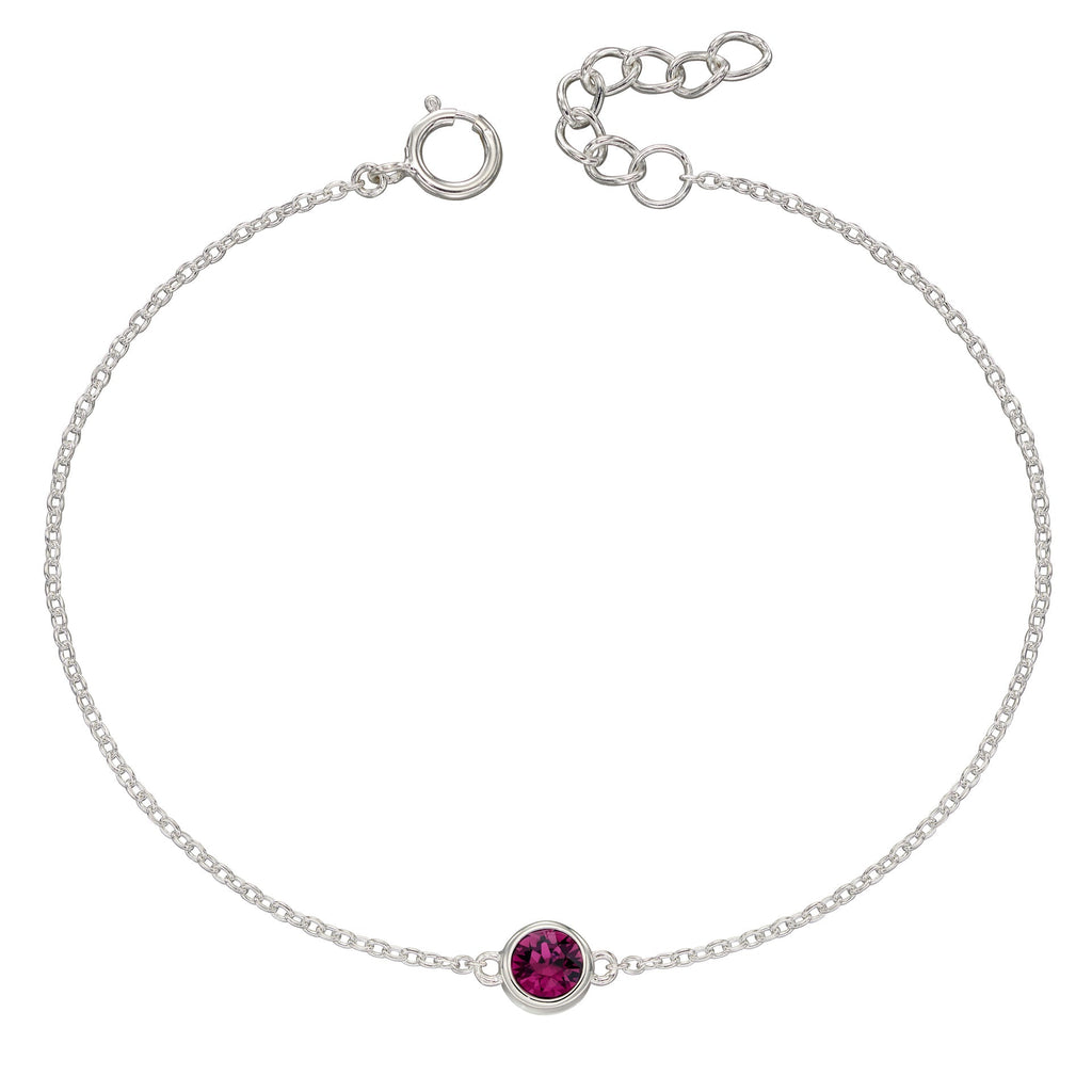 Beginnings Crystal Birthstone Bracelet