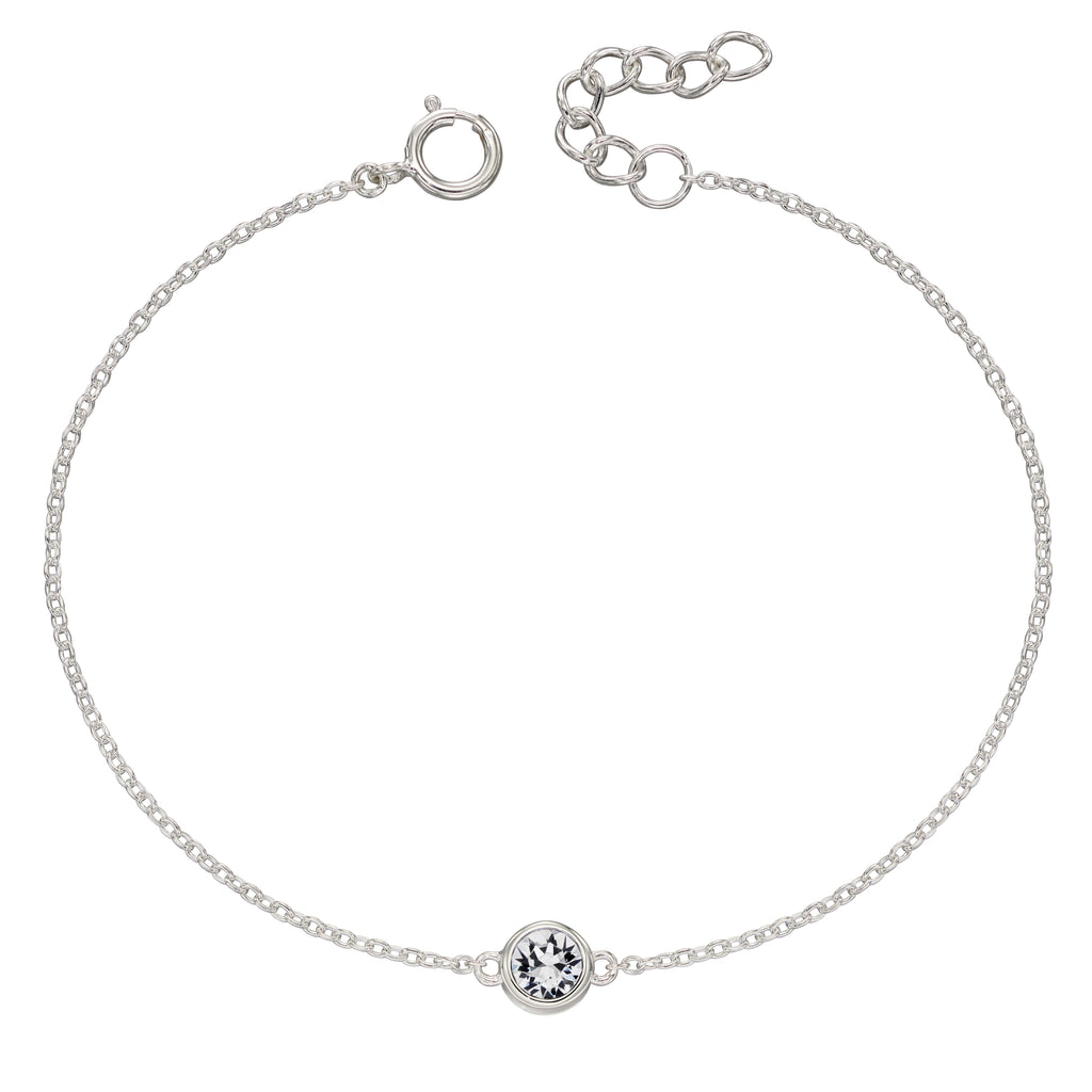 Beginnings Crystal Birthstone Bracelet