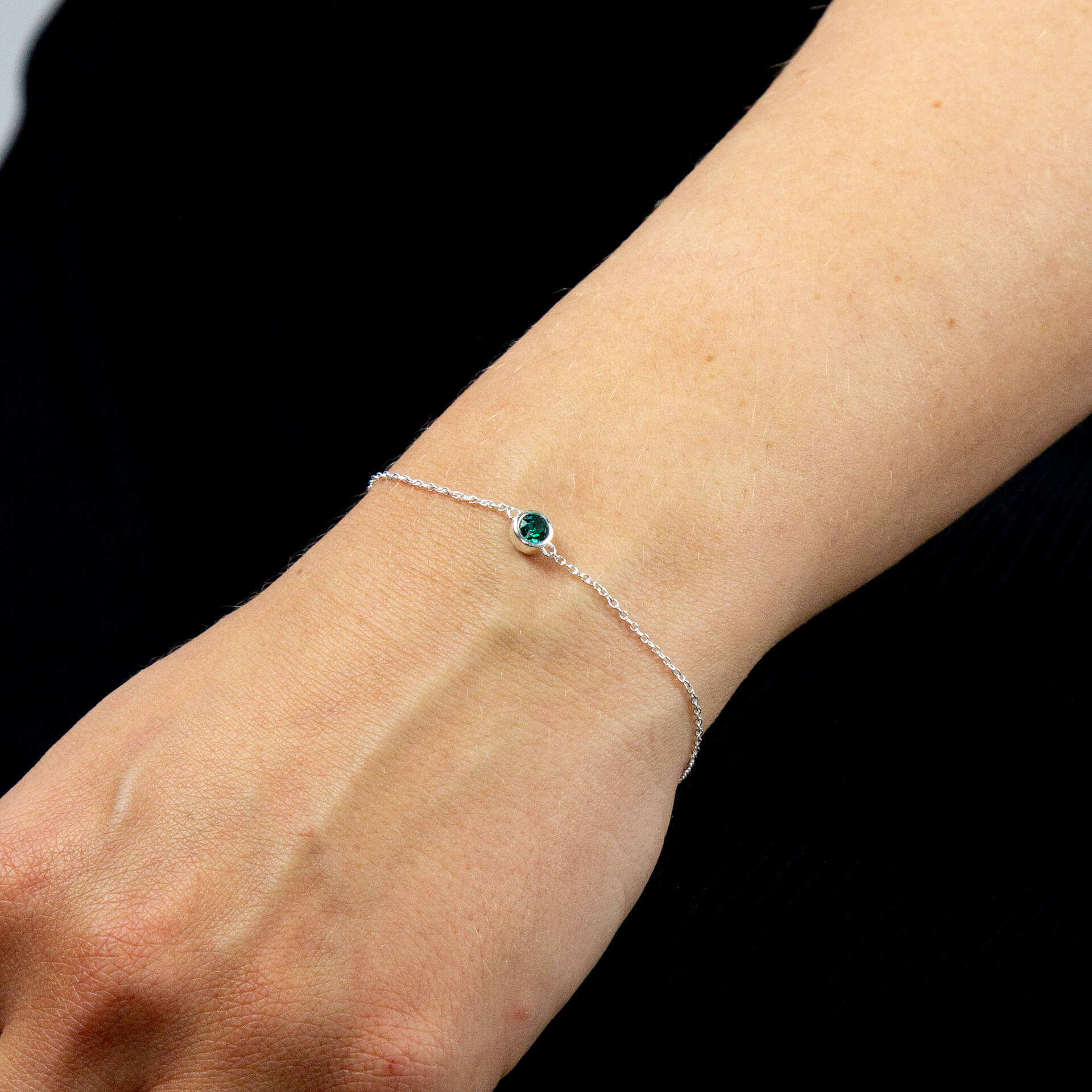 Beginnings Crystal Birthstone Bracelet