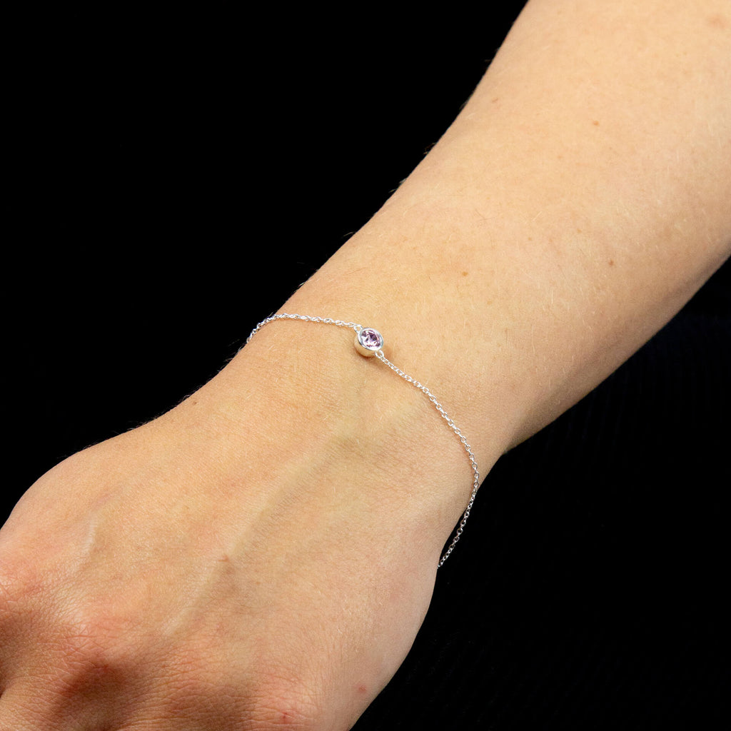 Beginnings Crystal Birthstone Bracelet