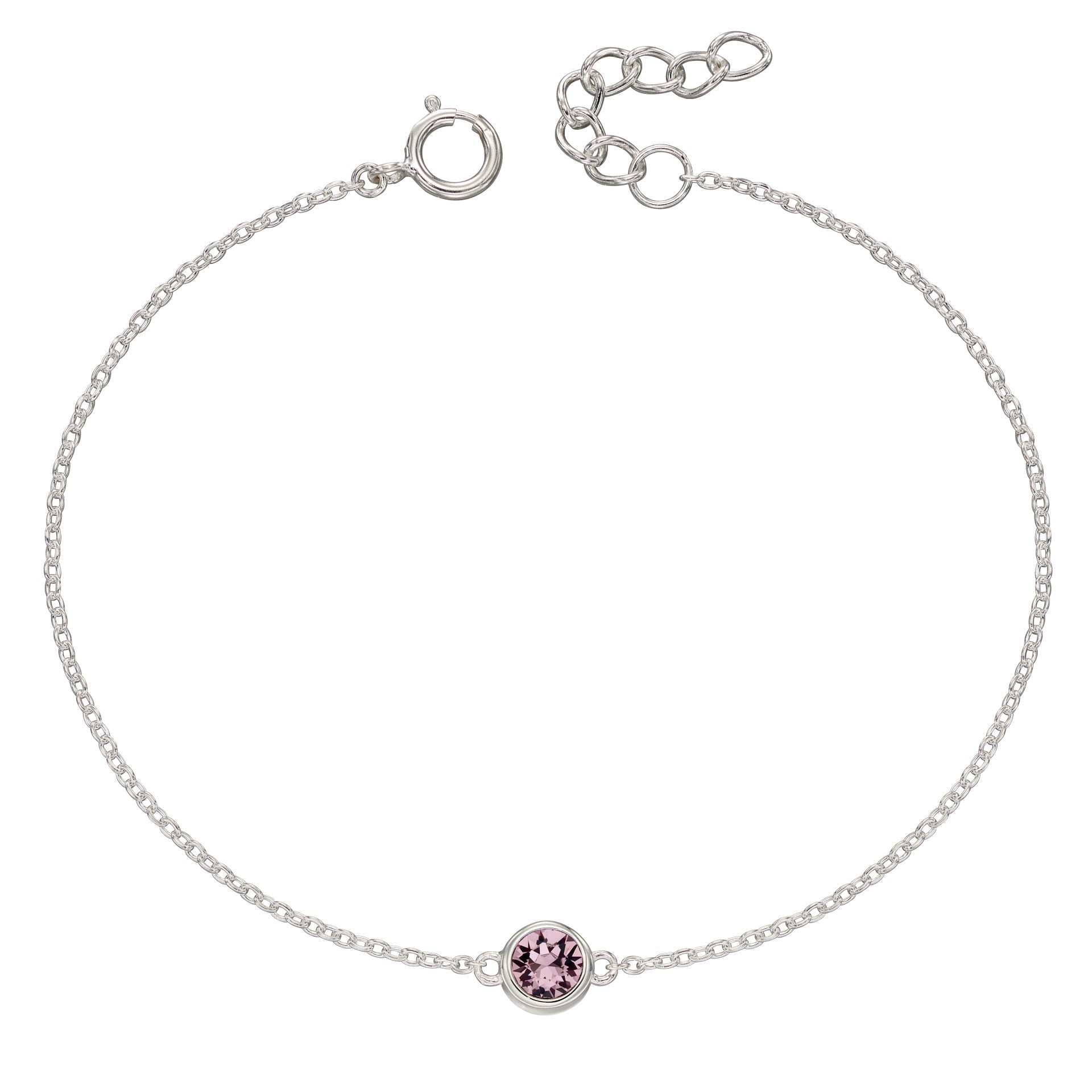 Beginnings Crystal Birthstone Bracelet