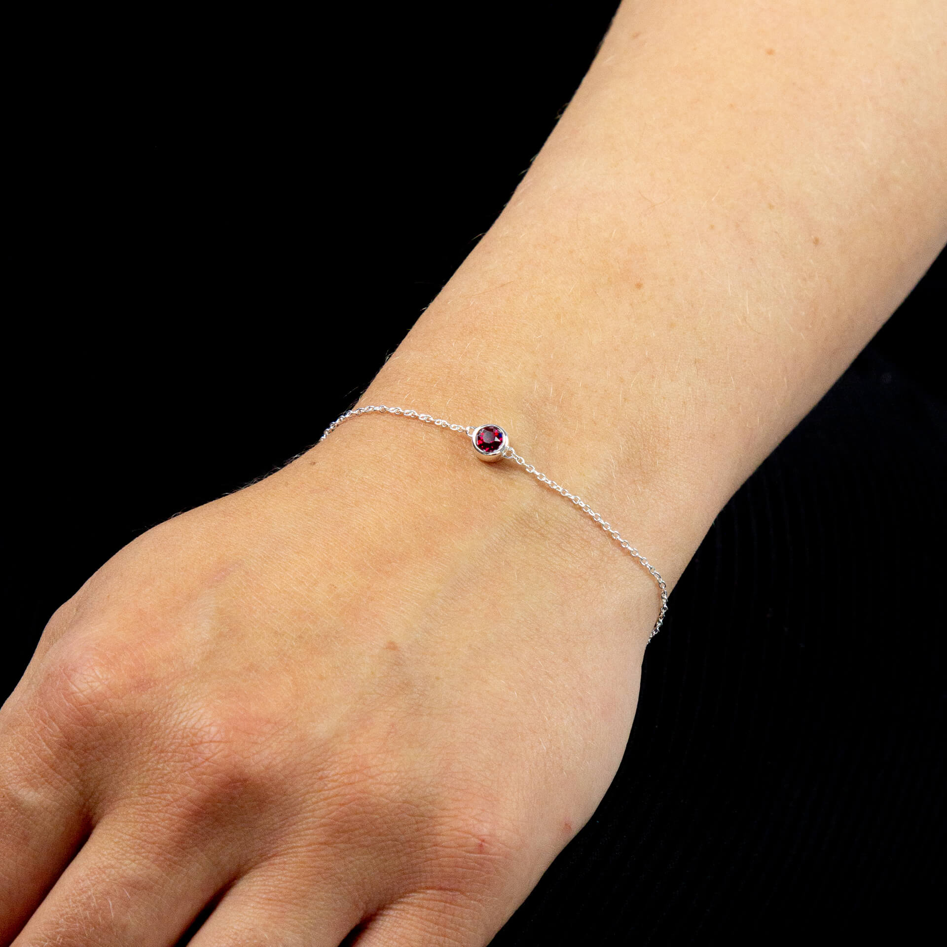Beginnings Crystal Birthstone Bracelet