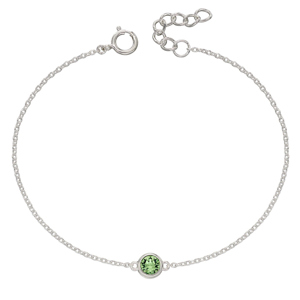 Beginnings Crystal Birthstone Bracelet