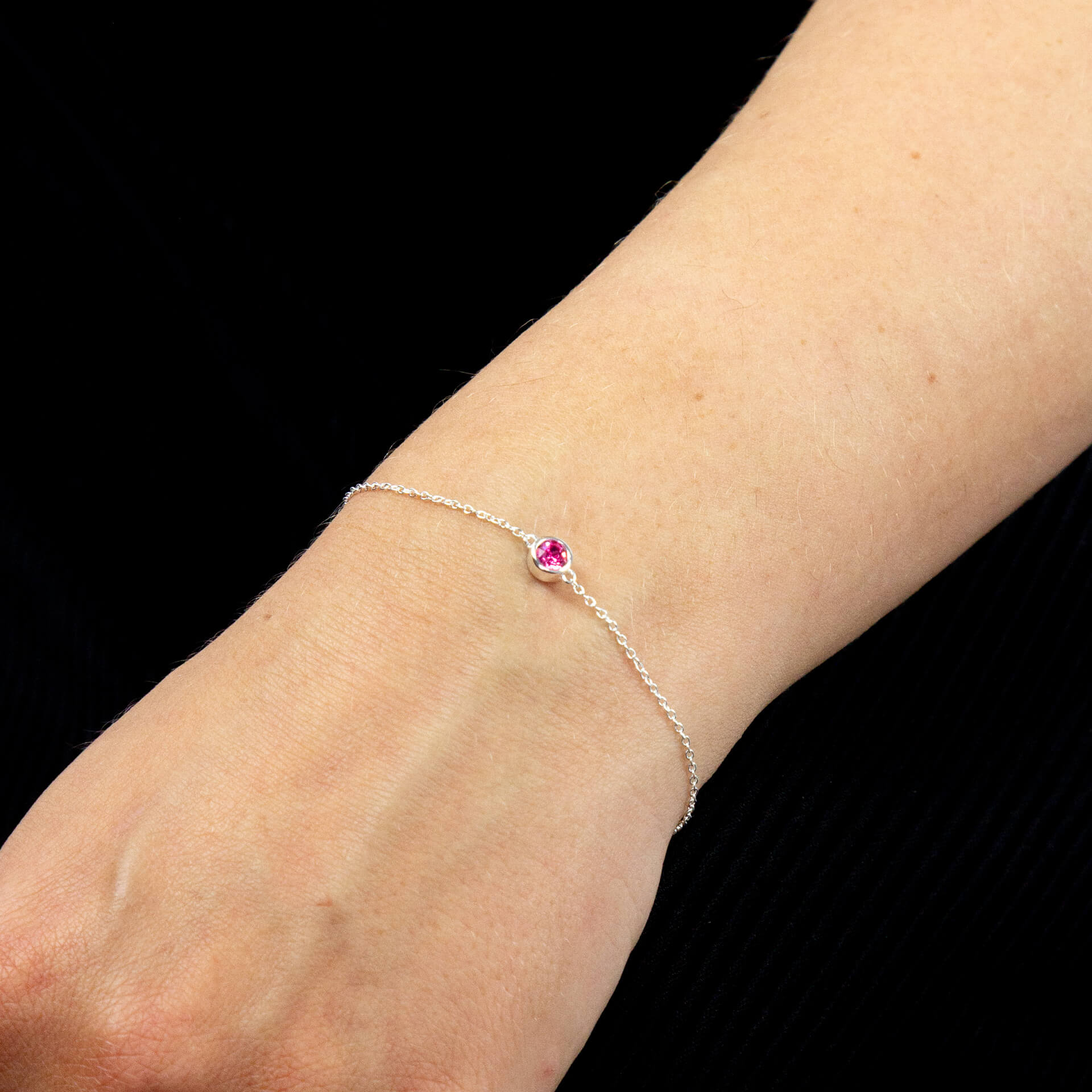 Beginnings Crystal Birthstone Bracelet