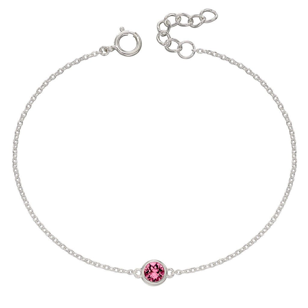 Beginnings Crystal Birthstone Bracelet
