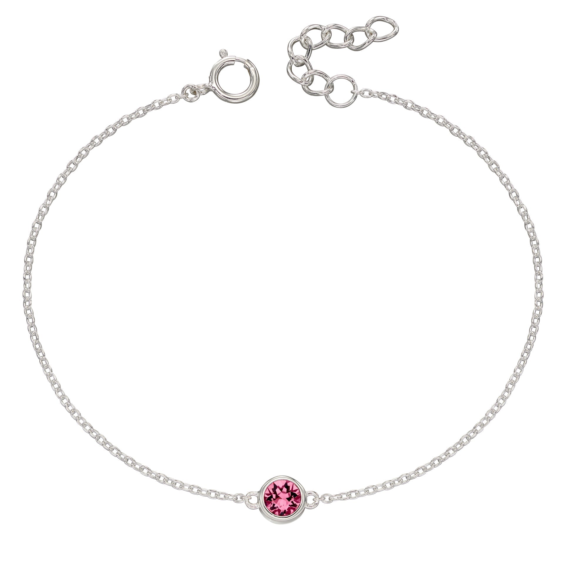 Beginnings Crystal Birthstone Bracelet