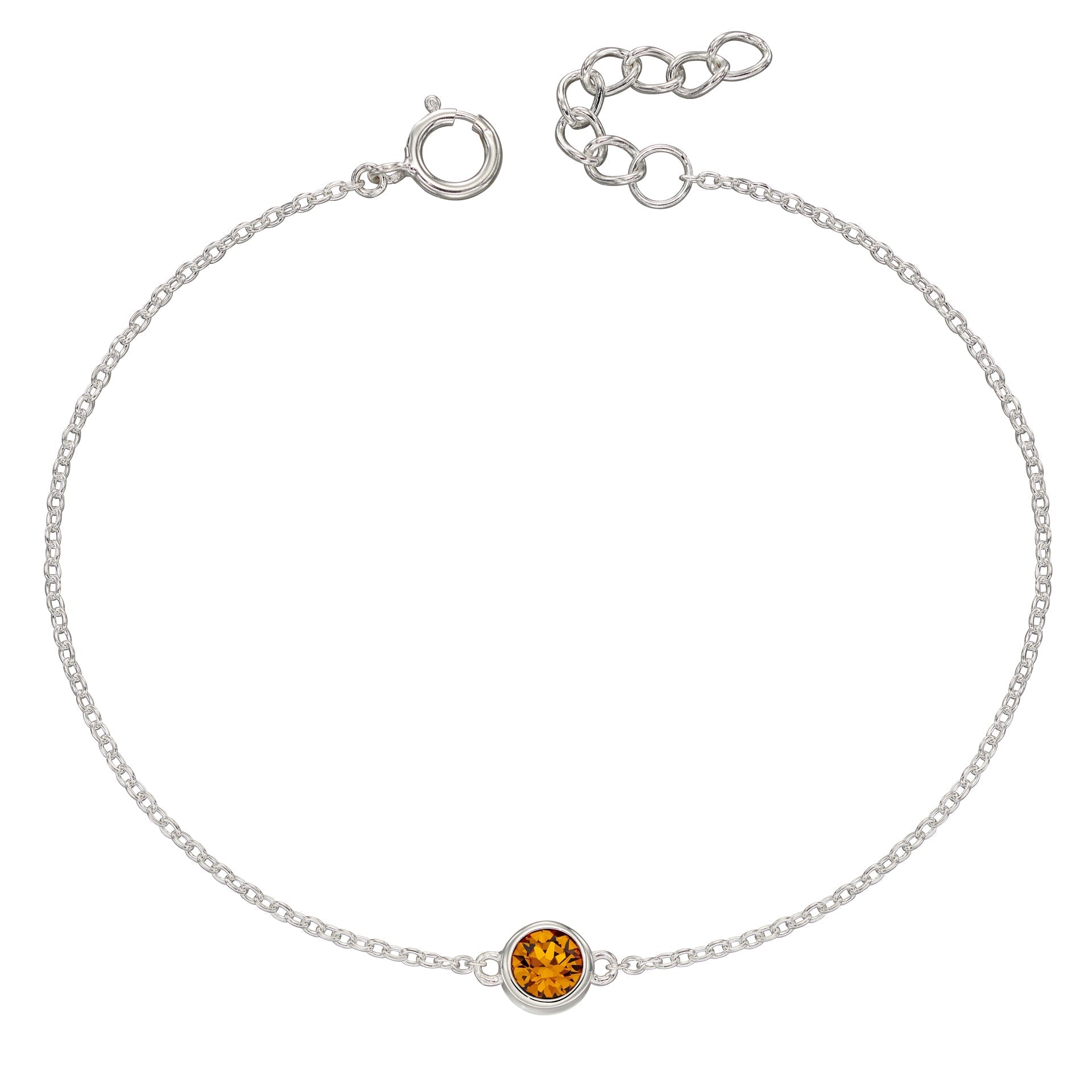 Beginnings Crystal Birthstone Bracelet