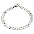 Fred Bennett Heavyweight Diamond Cut Curb Chain Bracelet