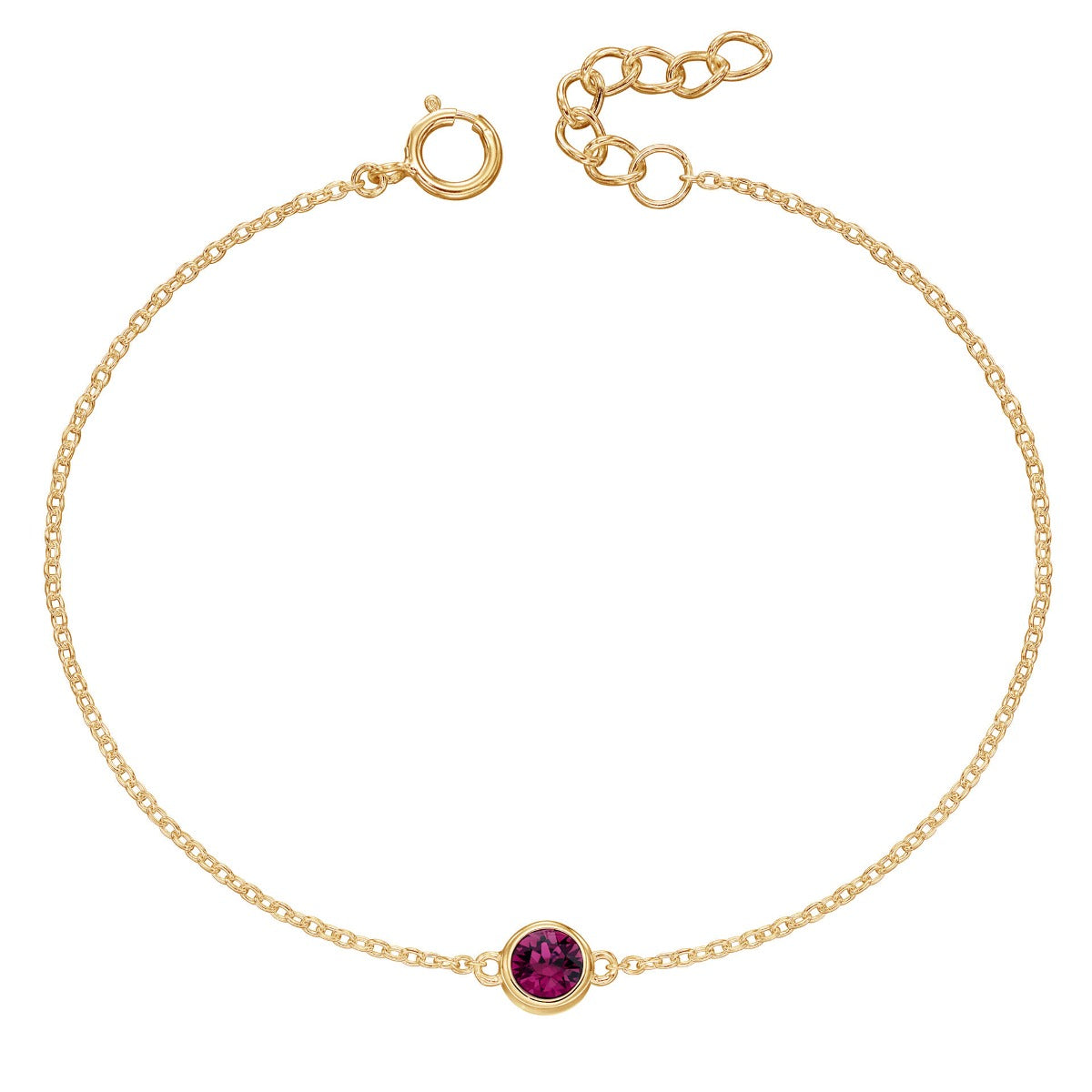 Beginnings Crystal Birthstone Bracelet