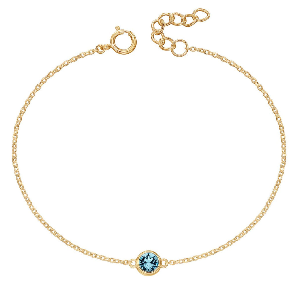 Beginnings Crystal Birthstone Bracelet