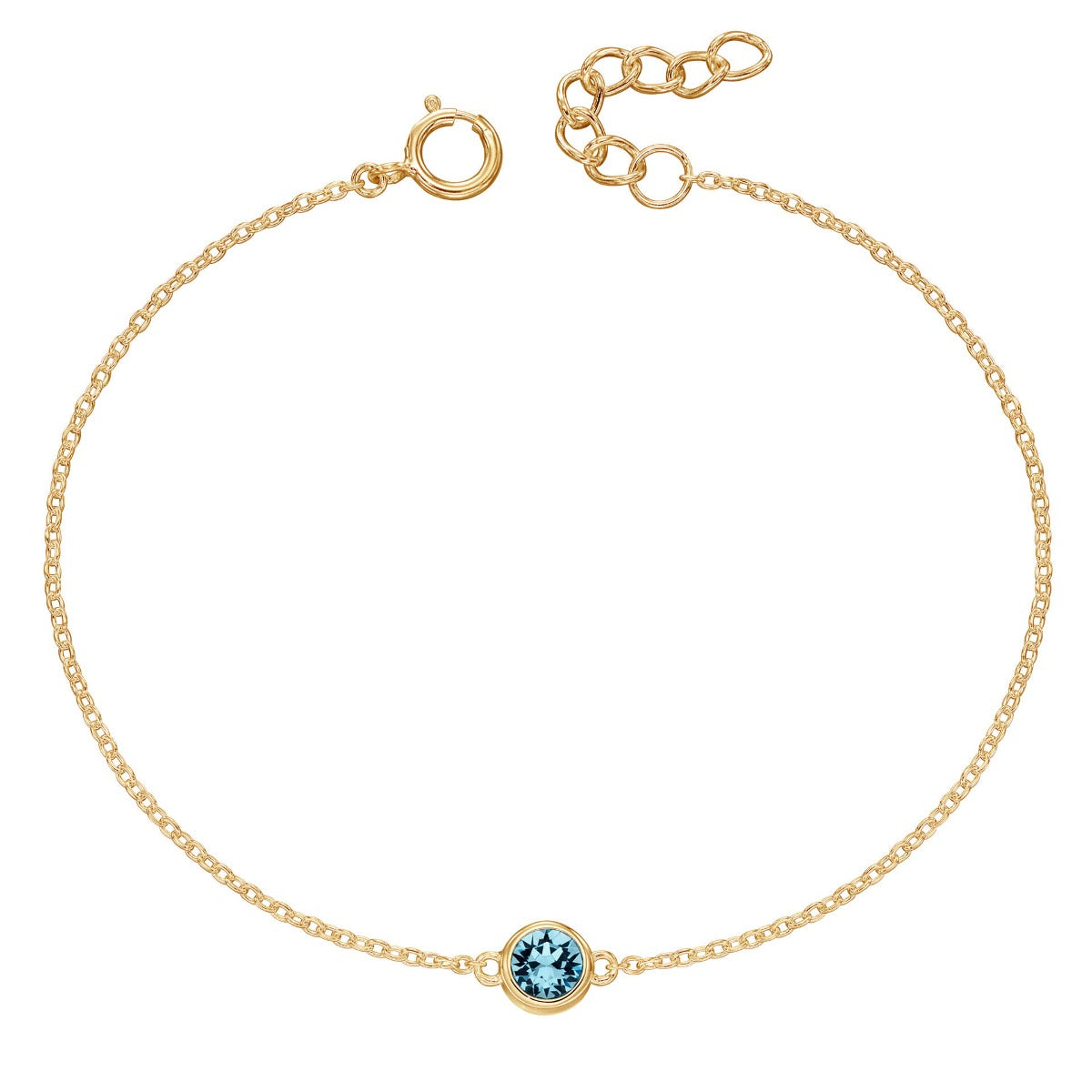 Beginnings Crystal Birthstone Bracelet