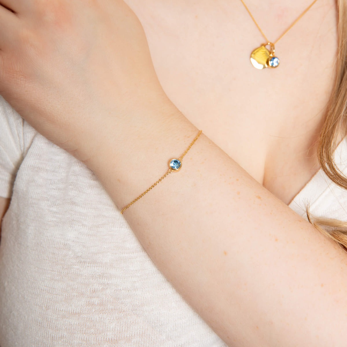 Beginnings Crystal Birthstone Bracelet