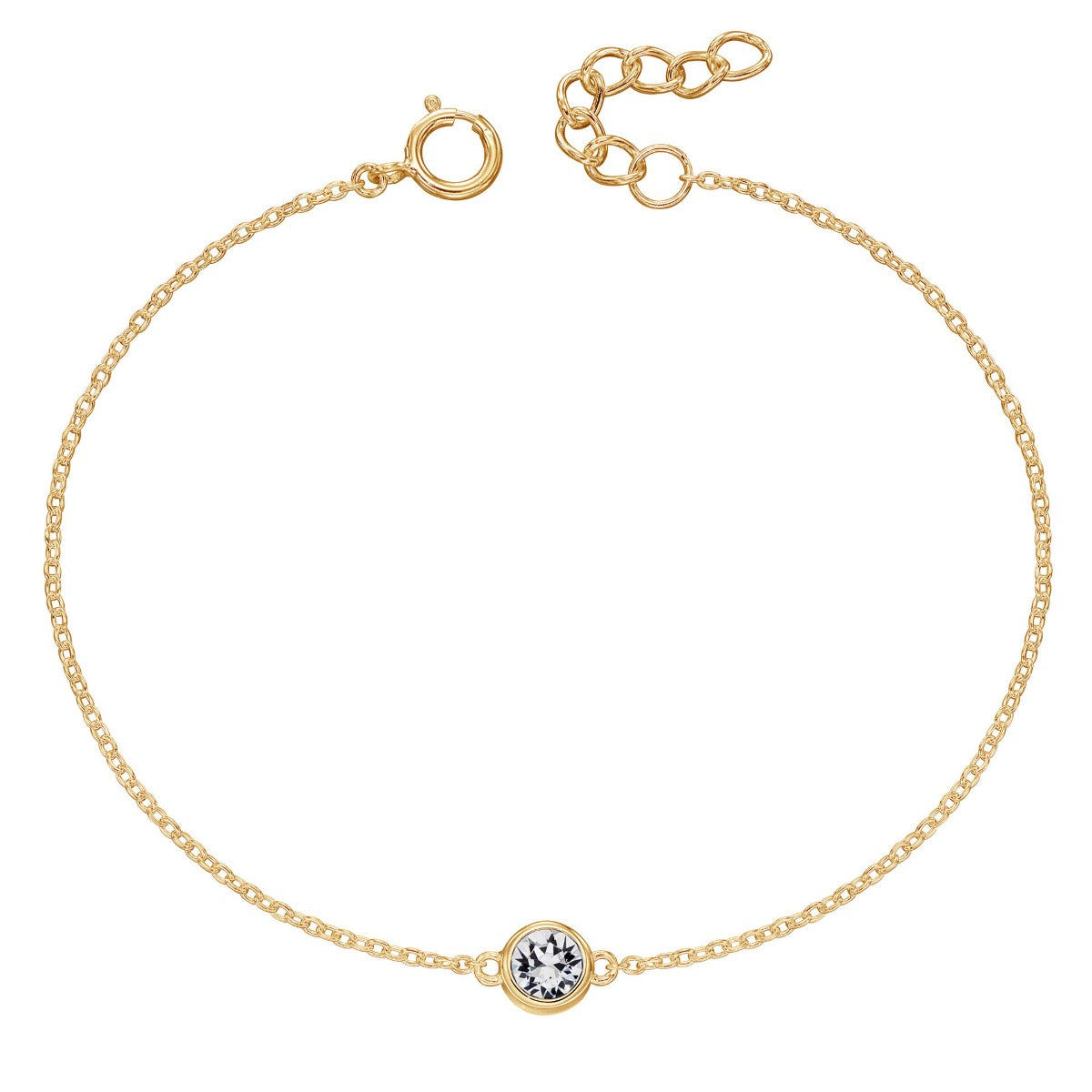Beginnings Crystal Birthstone Bracelet