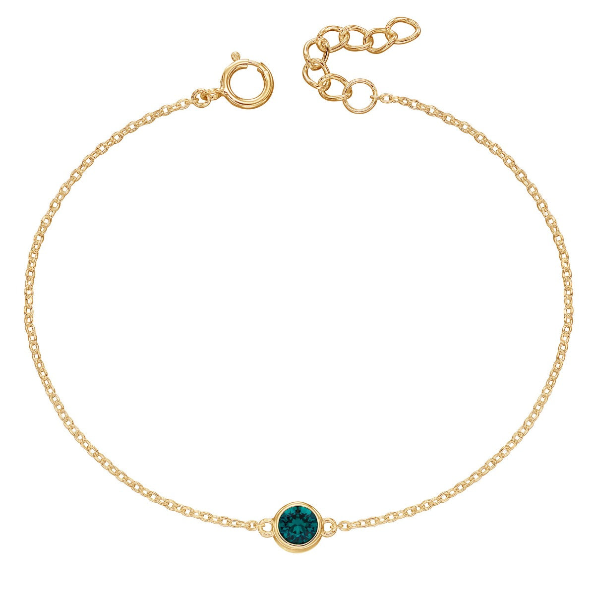 Beginnings Crystal Birthstone Bracelet