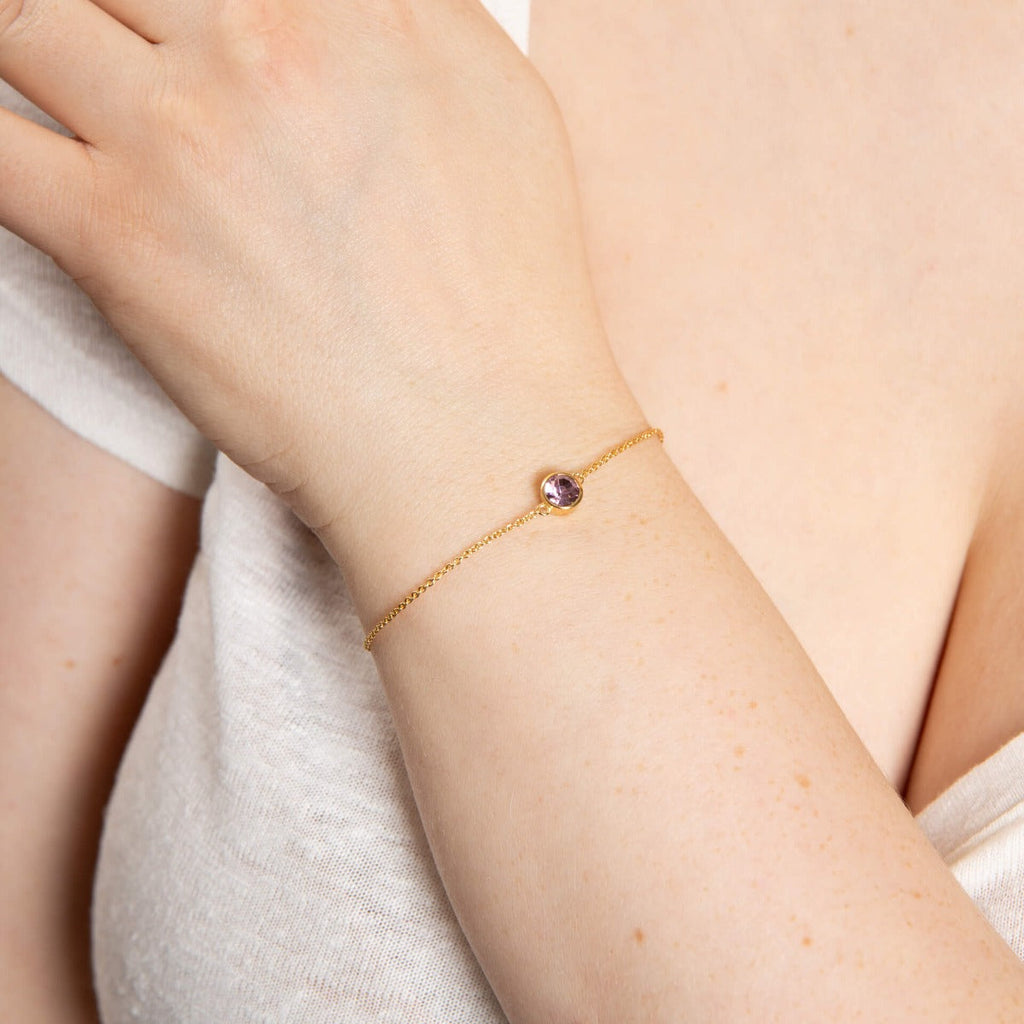 Beginnings Crystal Birthstone Bracelet
