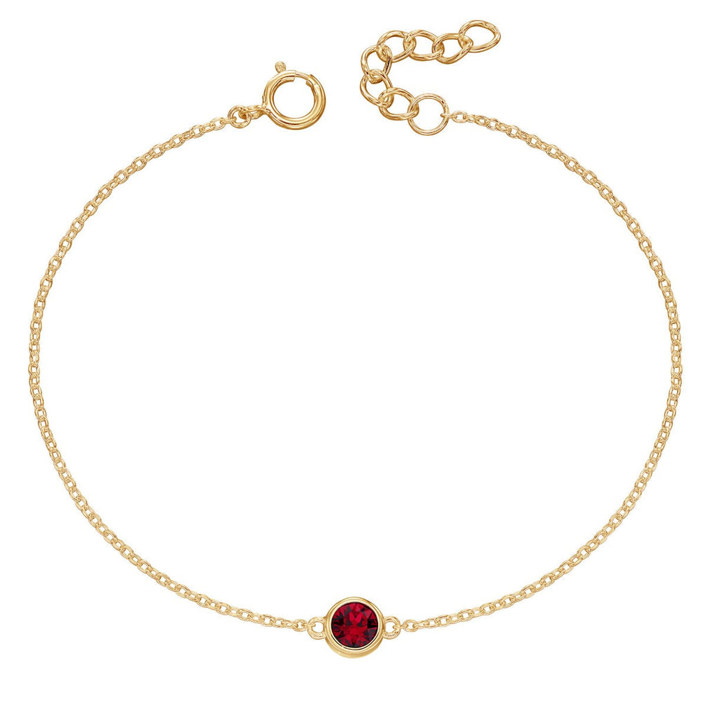 Beginnings Crystal Birthstone Bracelet