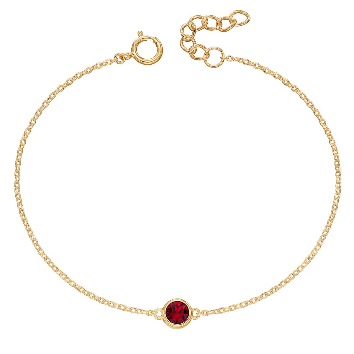 Beginnings Crystal Birthstone Bracelet