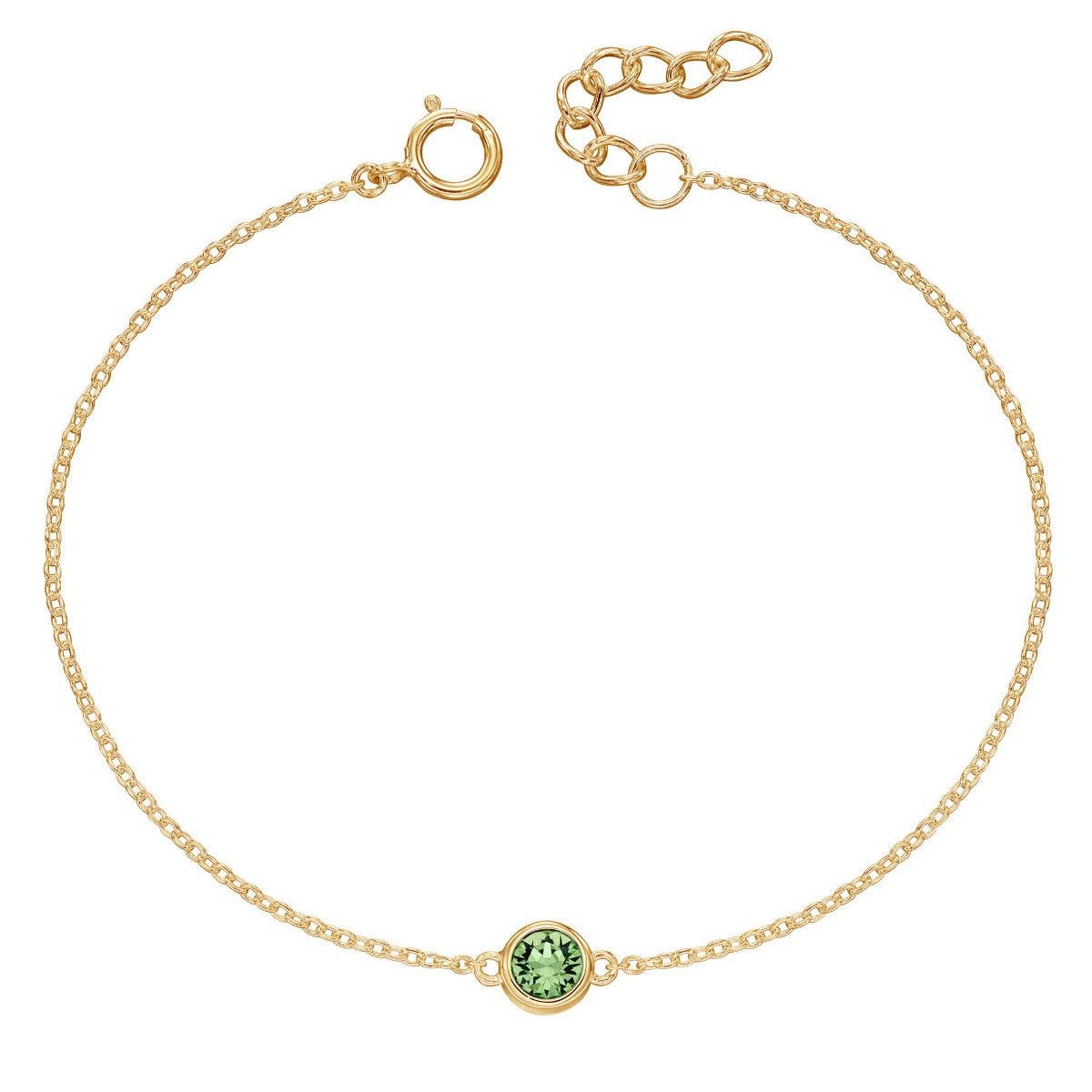 Beginnings Crystal Birthstone Bracelet
