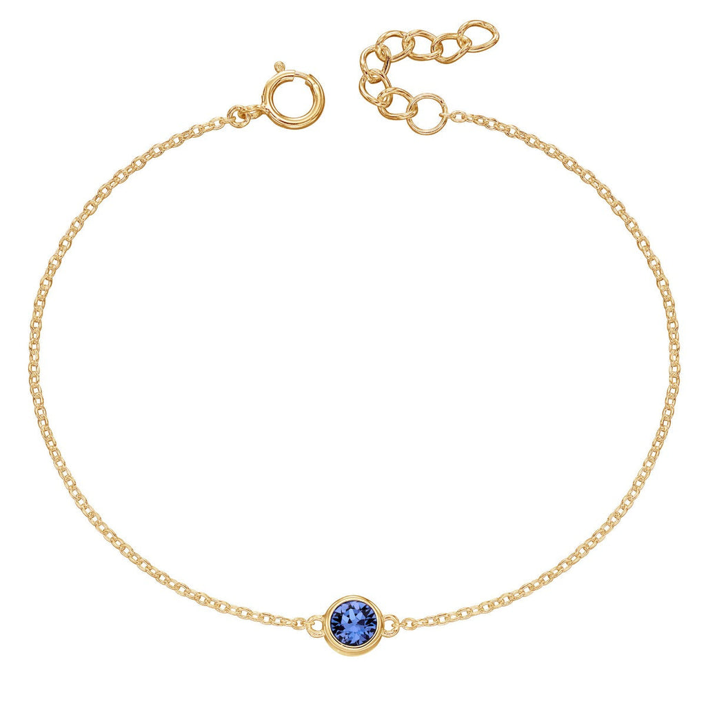 Beginnings Crystal Birthstone Bracelet