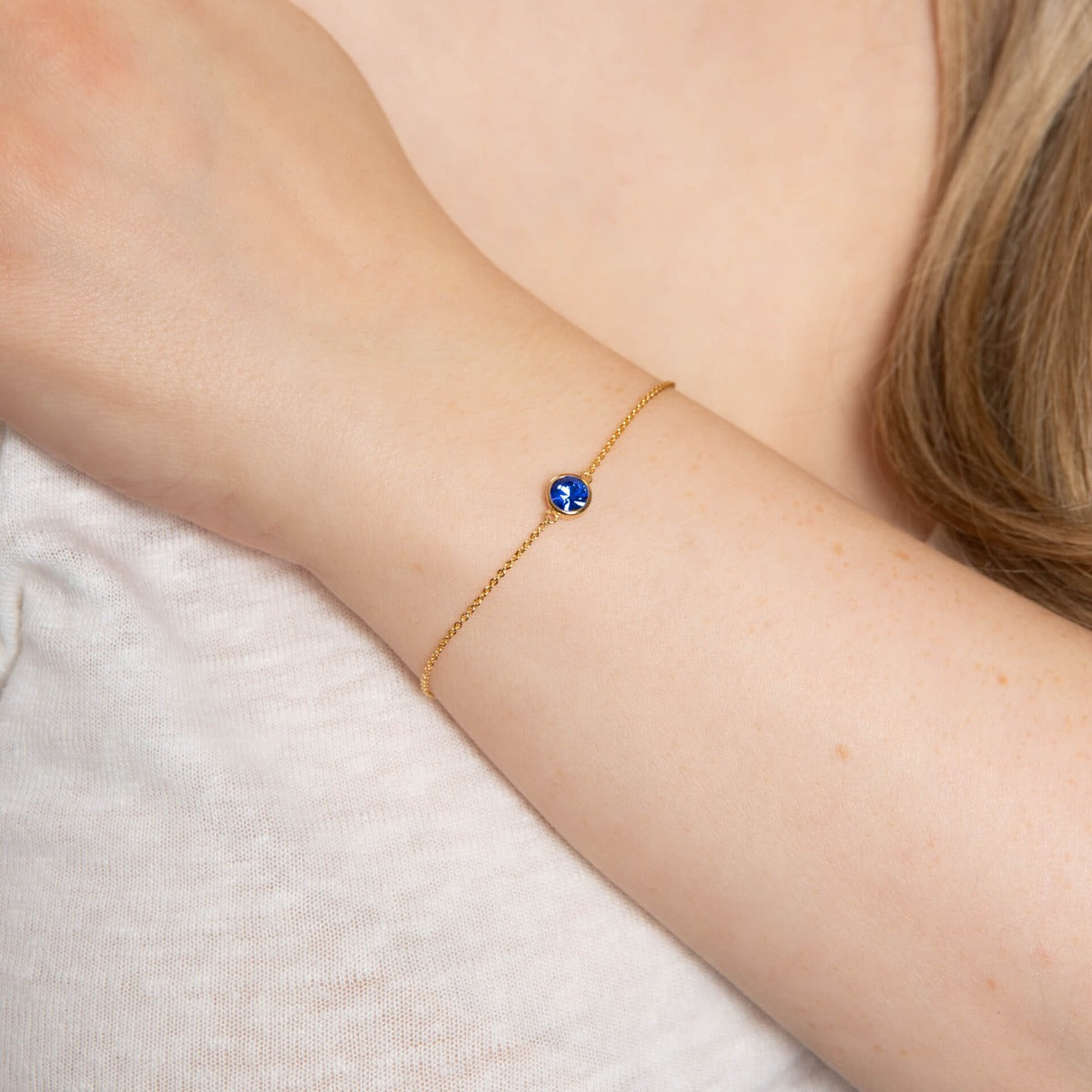 Beginnings Crystal Birthstone Bracelet