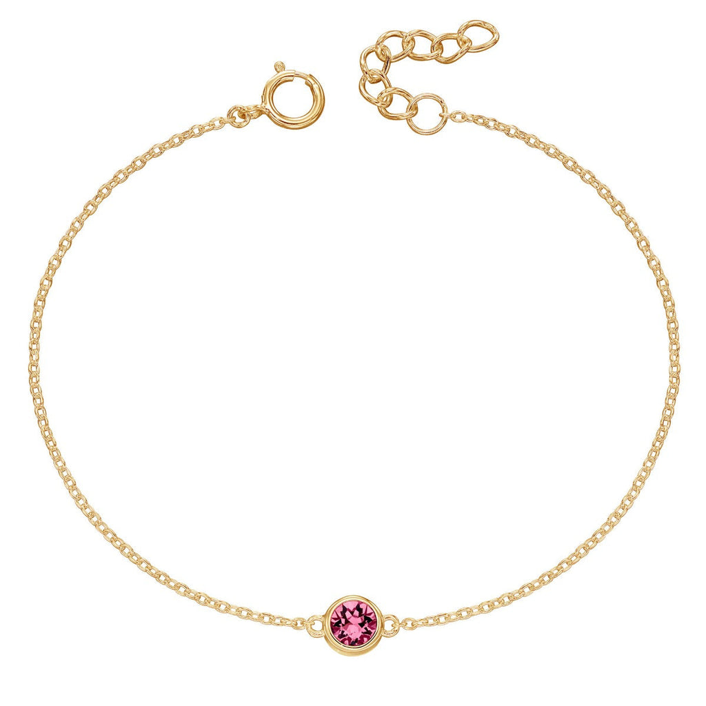Beginnings Crystal Birthstone Bracelet