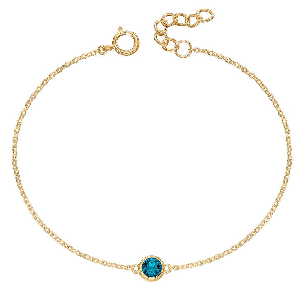Beginnings Crystal Birthstone Bracelet