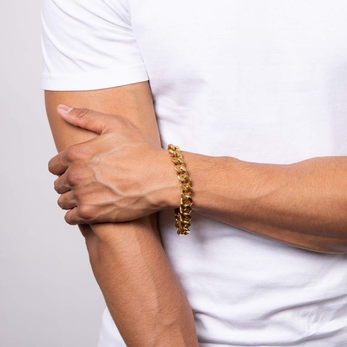 Fred Bennett Heavyweight Curb Chain Bracelet