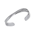 Beginnings Twisted Ridge Cuff Bangle