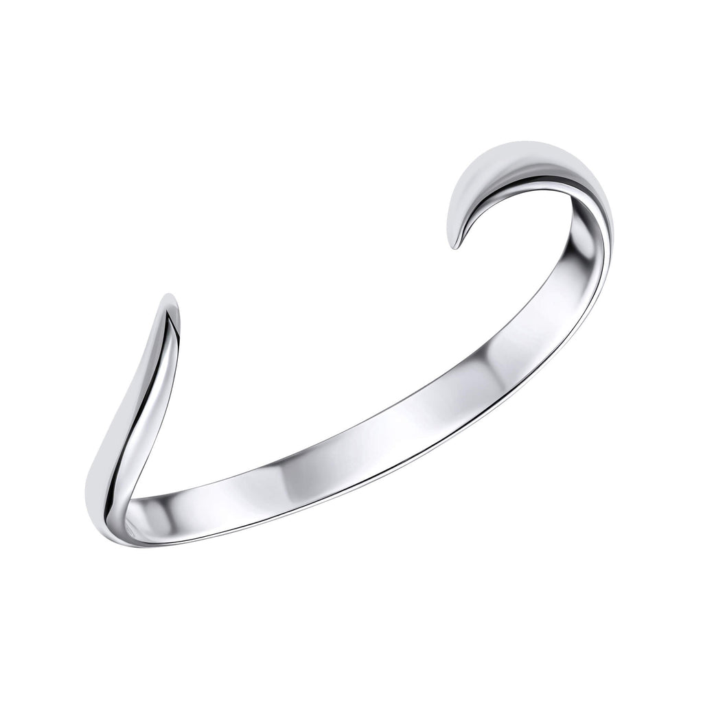 Beginnings Open Ribbon Twist Bangle