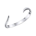 Beginnings Open Ribbon Twist Bangle