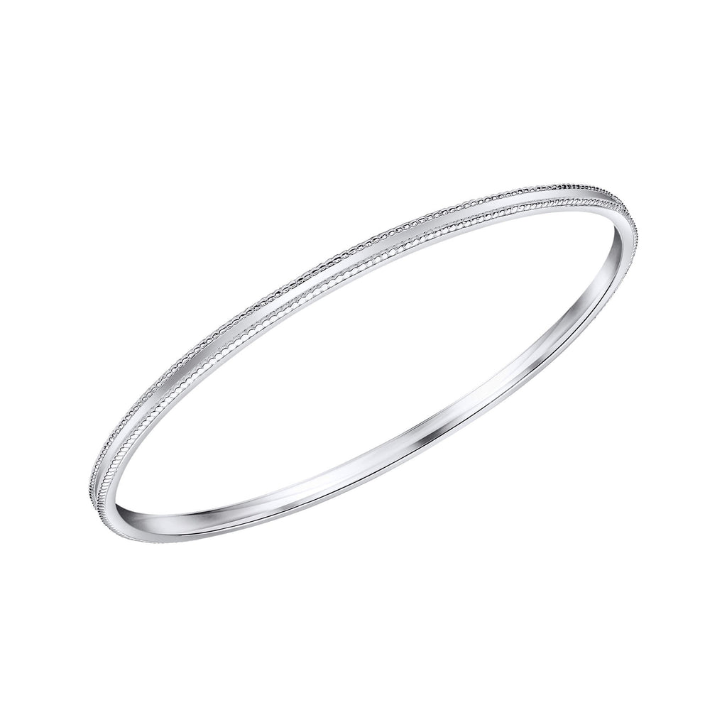 Beginnings Millegrain Bangle