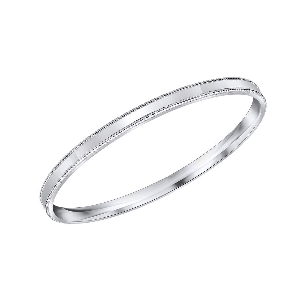 Beginnings Millegrain Bangle