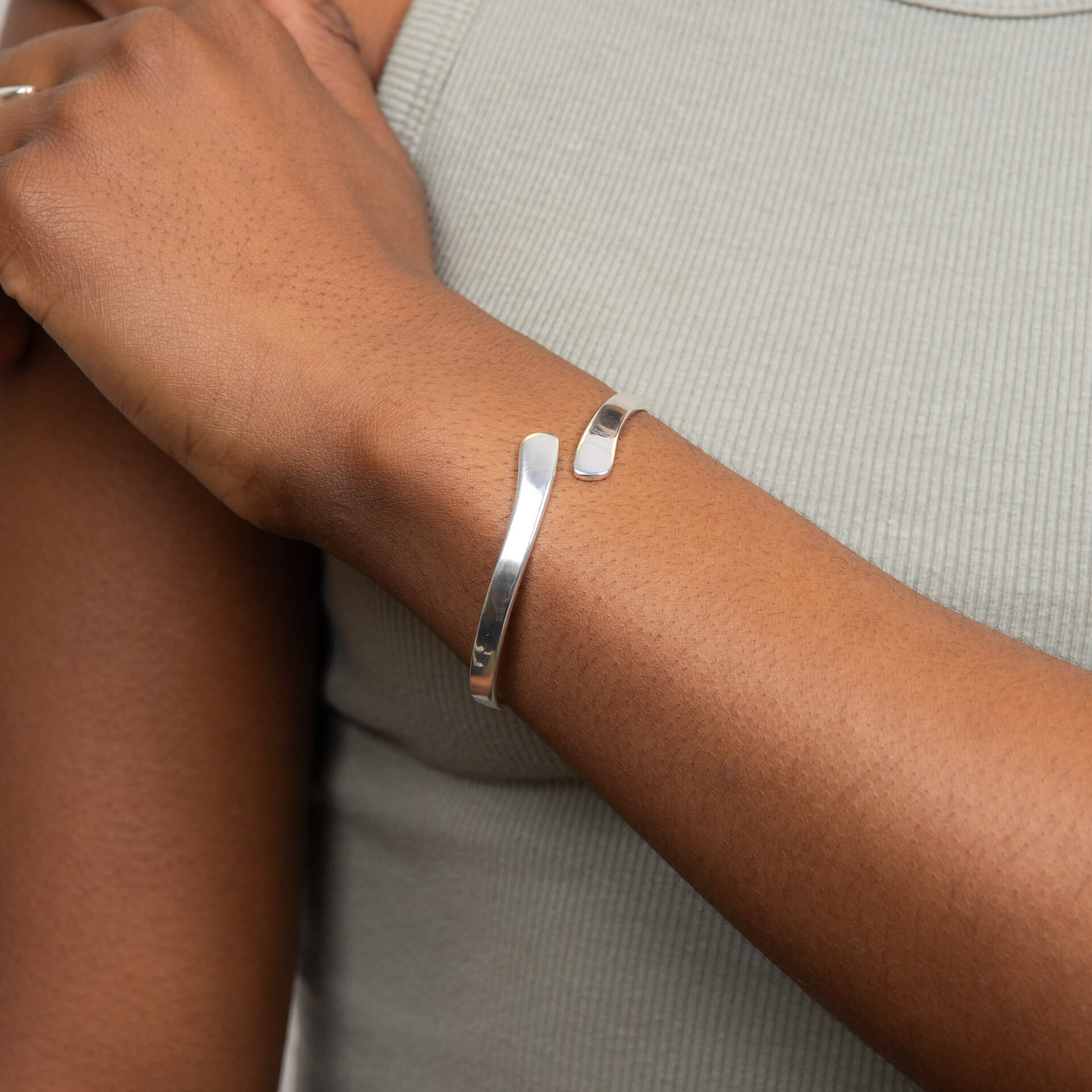 Beginnings Open Wrap Bangle
