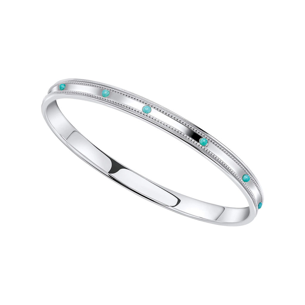 Beginnings Turquoise Spinner Bangle