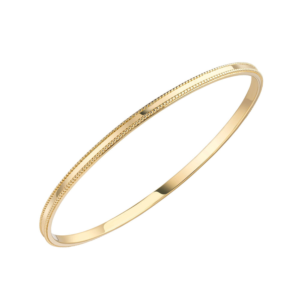 Beginnings Millegrain Bangle