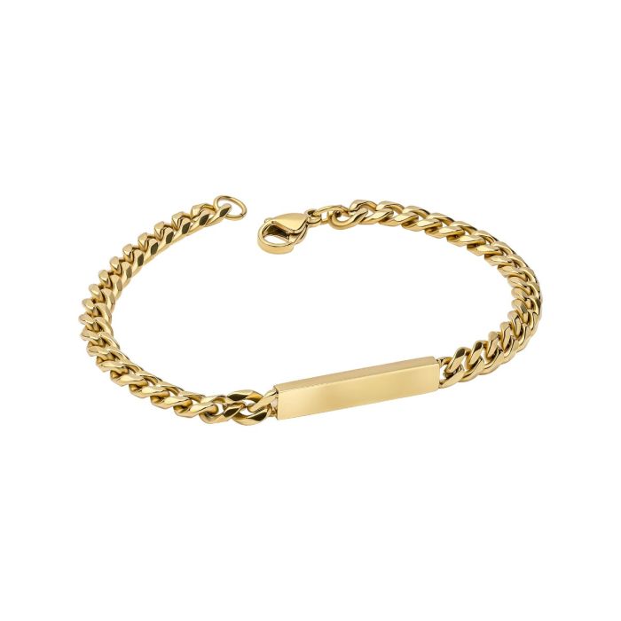 Fred Bennett Chain Bracelet with Engravable Bar