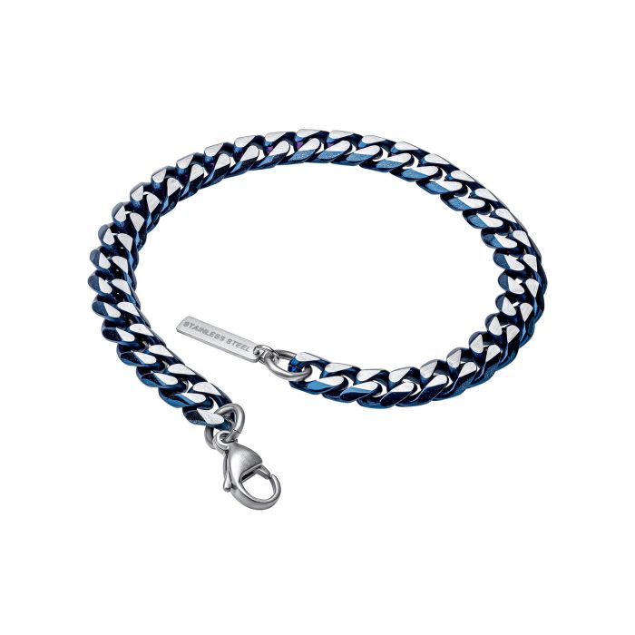 Fred Bennett Blue Curb Chain Bracelet