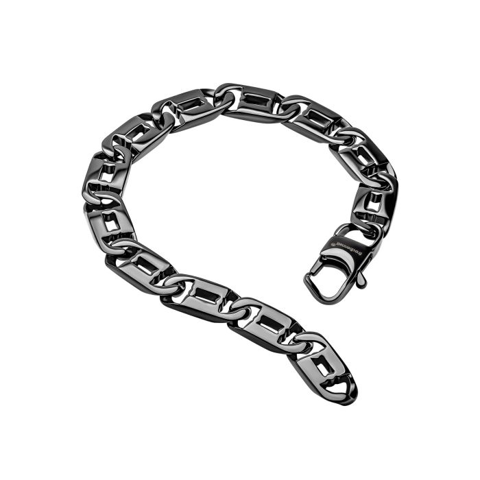 Fred Bennett Black Anchor Chain Bracelet
