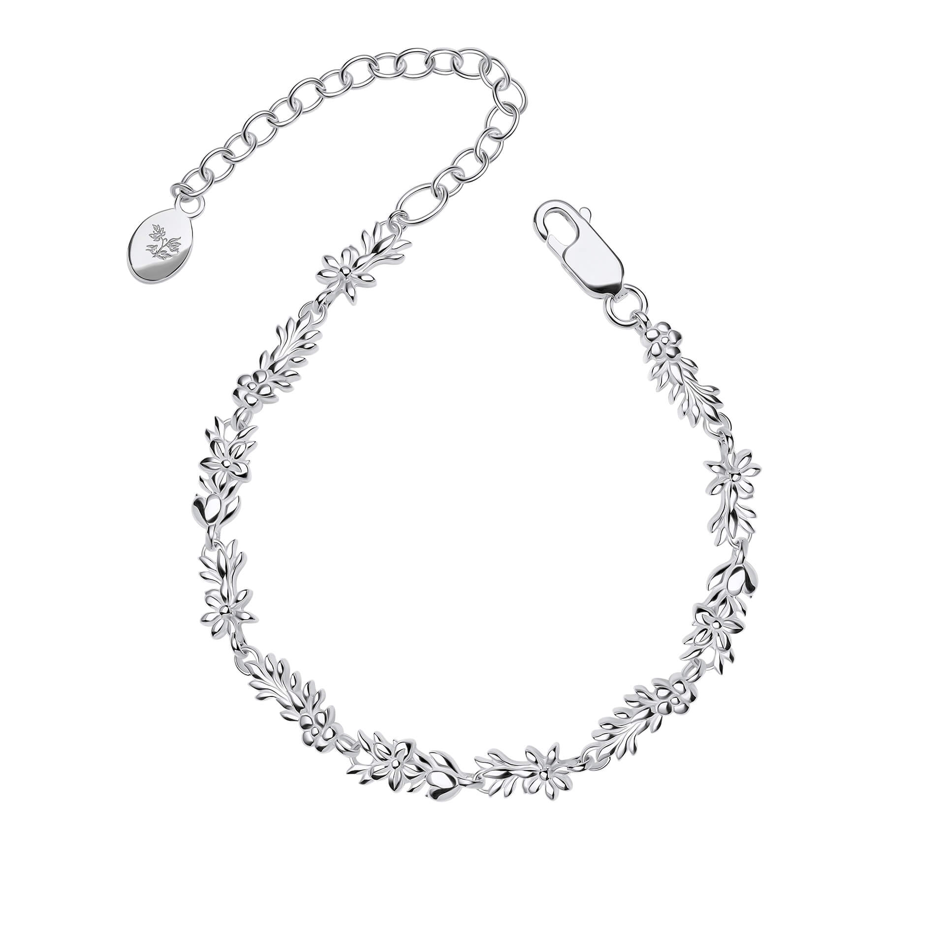 Laura Ashley Silver Naunton Folly Tennis Bracelet
