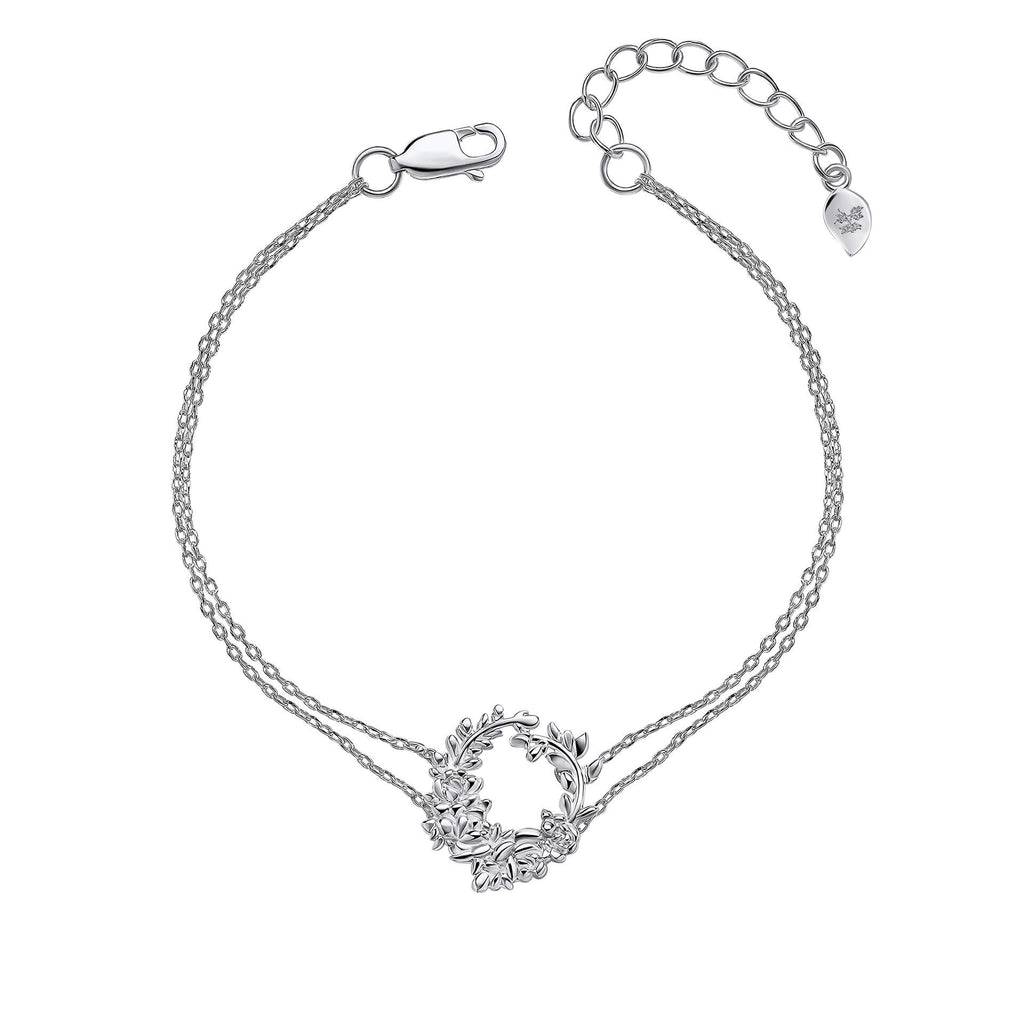 Laura Ashley Silver Cathedine Bracelet