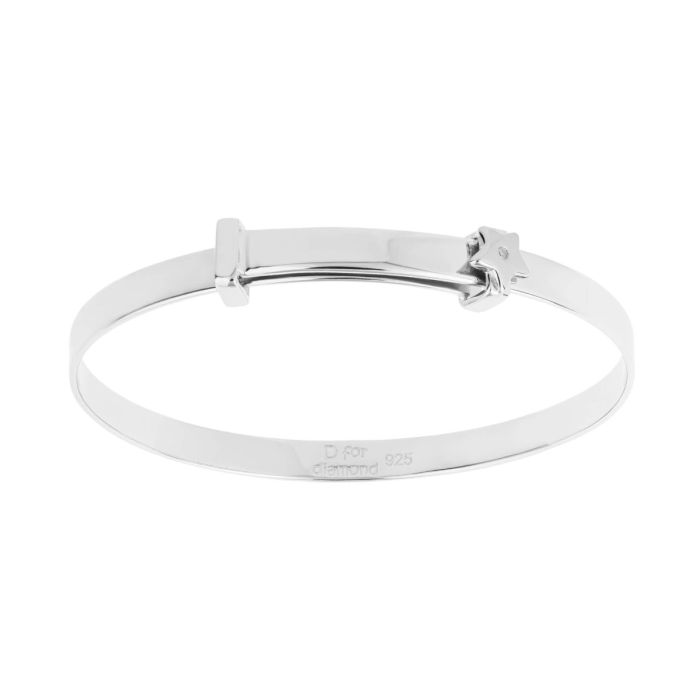 D for Diamomd Bangle B772 Star Expanding Bangle with Diamond