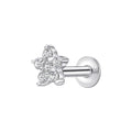 Beginnings Flower Labret Stud Earring