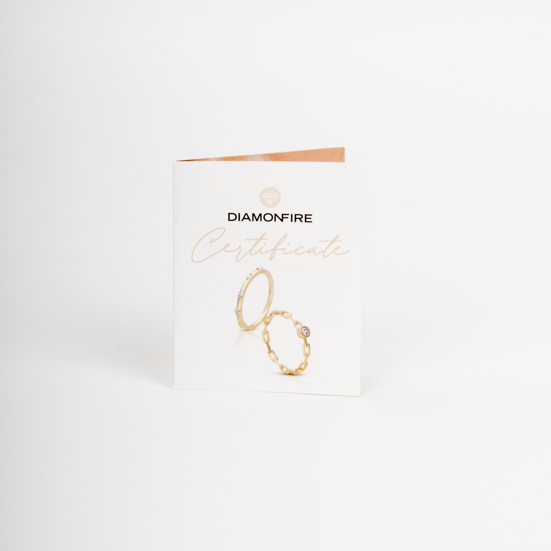 Diamonfire Pull Through Chain Drop Earrings