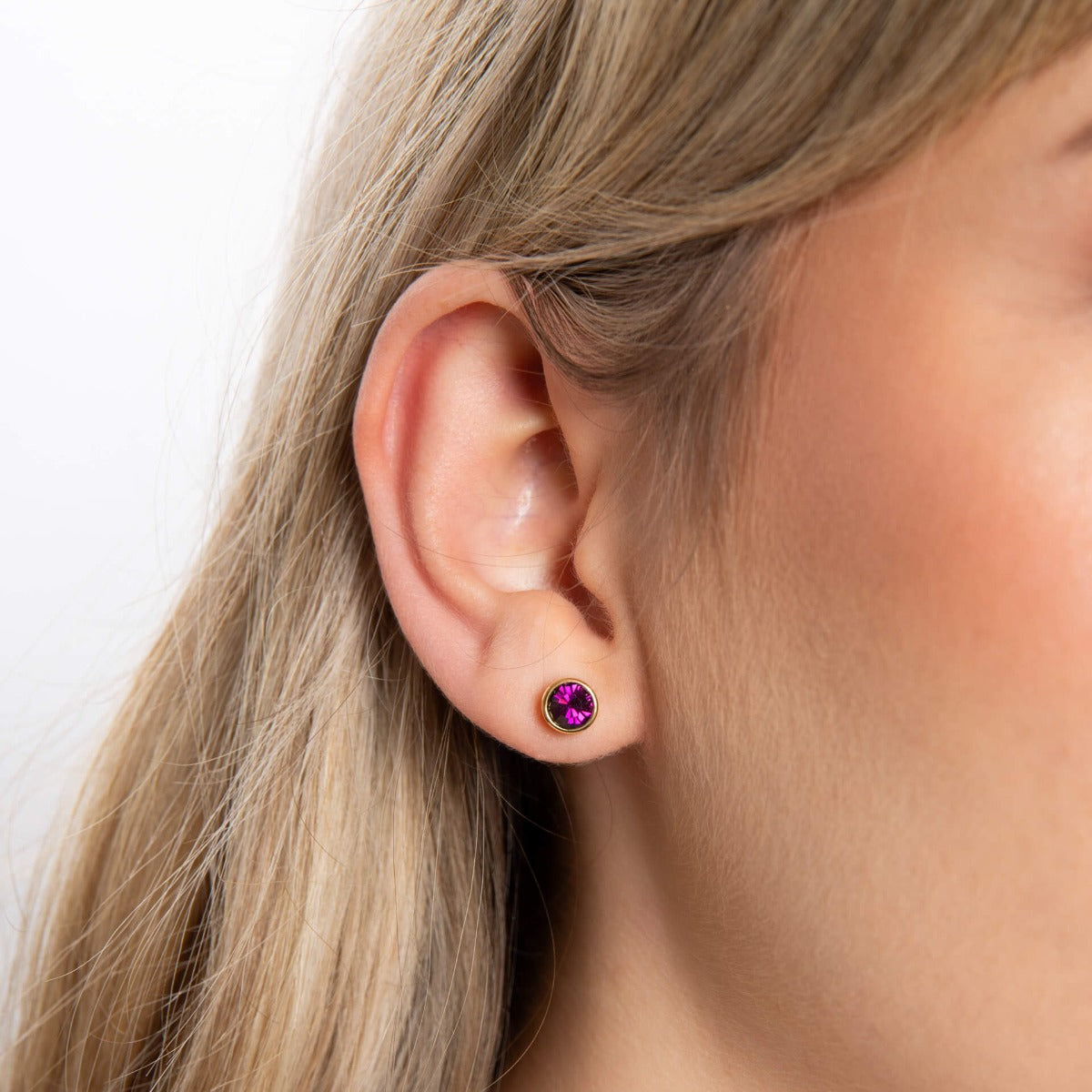 Beginnings Crystal Birthstone Earrings